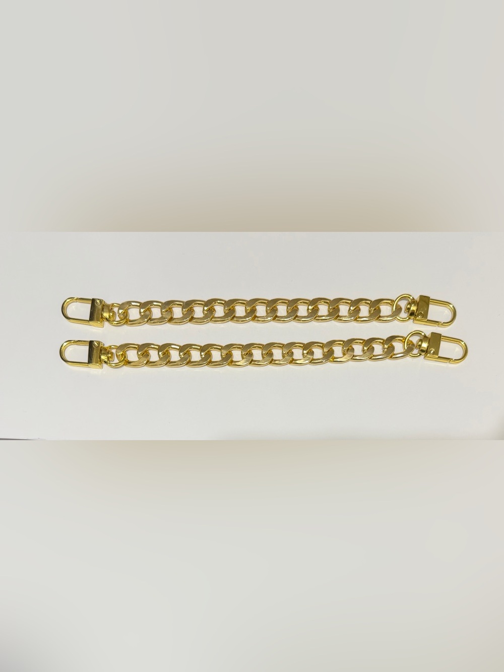 Gold Chain Strap Pair for Handbags